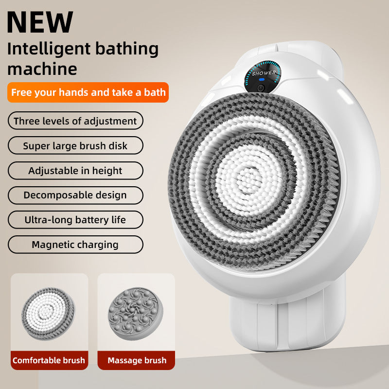 Smart Wall-Mounted Electric Shower Brush