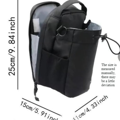 Professional Magnetic Gym Bag with Mobile Phone Compartment and Water Bottle Holder - Portable Fitness Storage Accessories