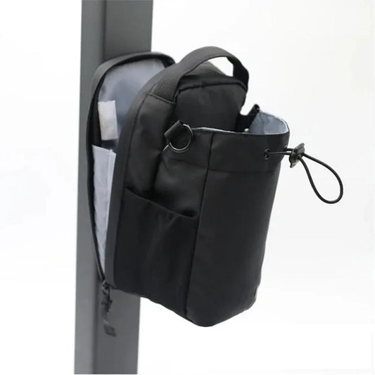 Professional Magnetic Gym Bag with Mobile Phone Compartment and Water Bottle Holder - Portable Fitness Storage Accessories