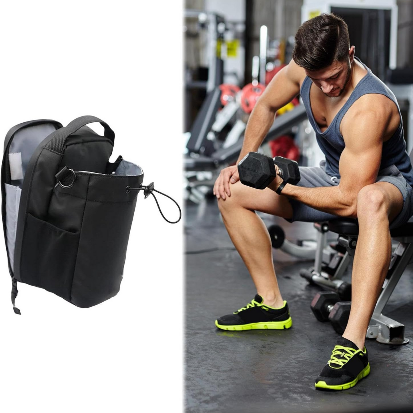 Magnetic Water Bottle Pouch Bag