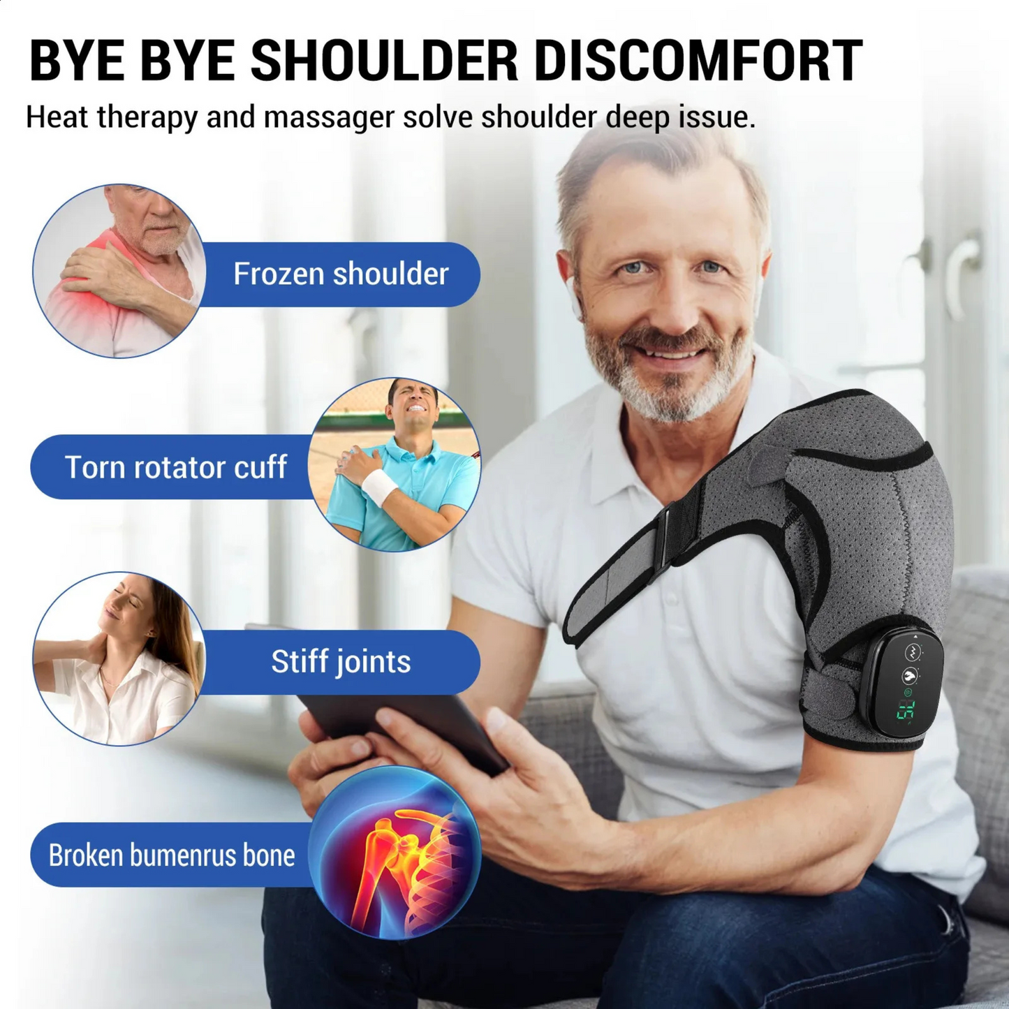 Cordless Heated Shoulder Brace