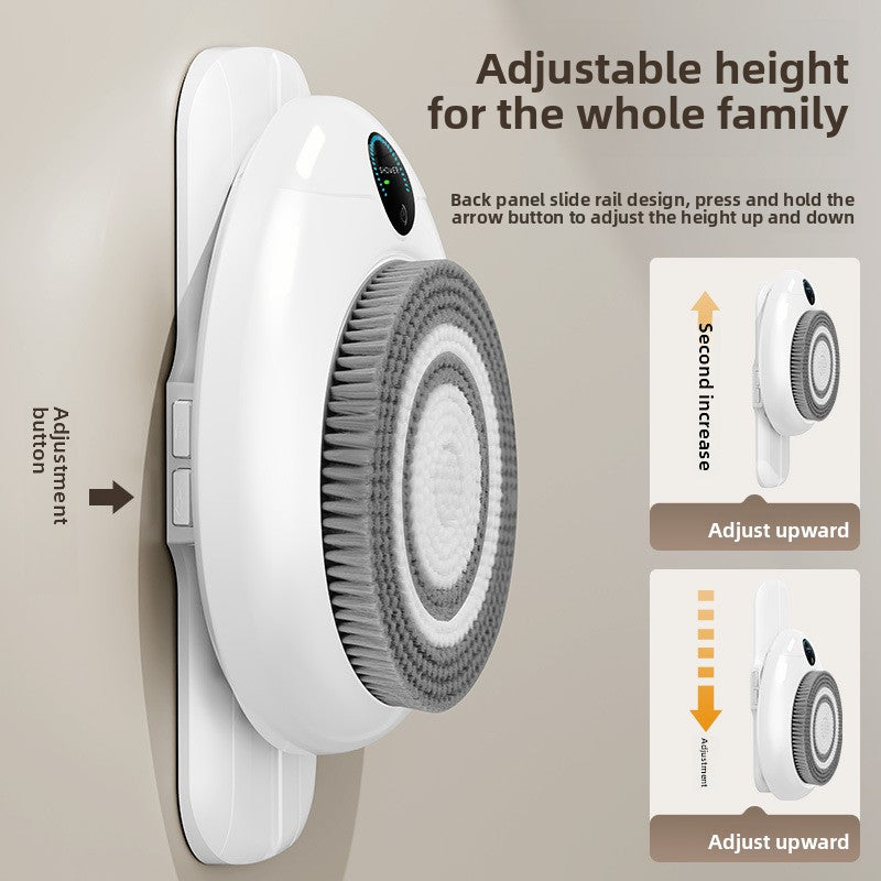 Smart Wall-Mounted Electric Shower Brush